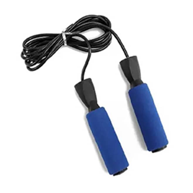 Cuerda saltar con rulemanes 2.20 mt azul